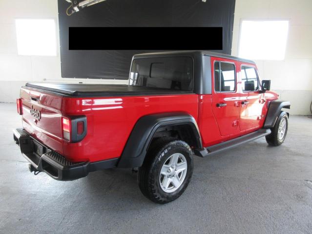 1C6JJTAGXLL121451 - 2020 JEEP GLADIATOR SPORT RED photo 4