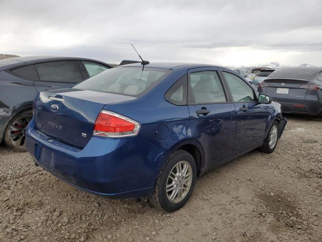 1FAHP35N29W266219 - 2009 FORD FOCUS SE BLUE photo 3