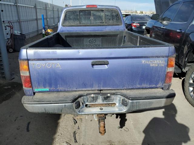 4TAWN72N2YZ650741 - 2000 TOYOTA TACOMA XTRACAB BLUE photo 6