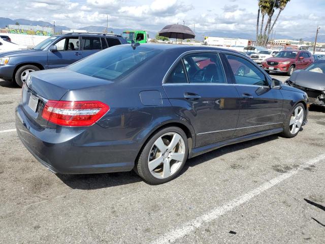 WDDHF5GB7BA369527 - 2011 MERCEDES-BENZ E 350 CHARCOAL photo 3