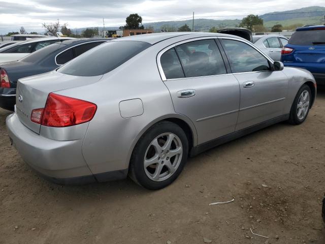 JNKCV51E74M612523 - 2004 INFINITI G35 SILVER photo 3