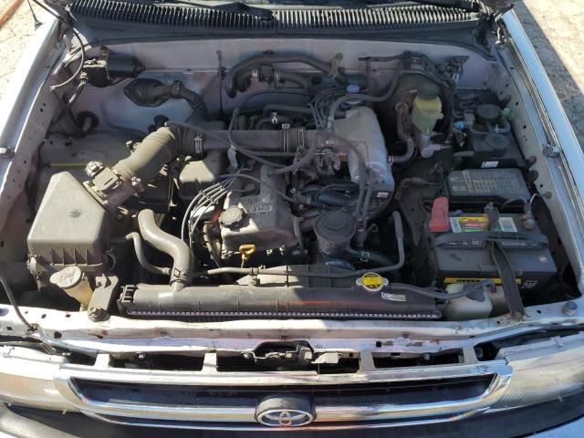 4TANL42N0YZ674990 - 2000 TOYOTA TACOMA SILVER photo 11