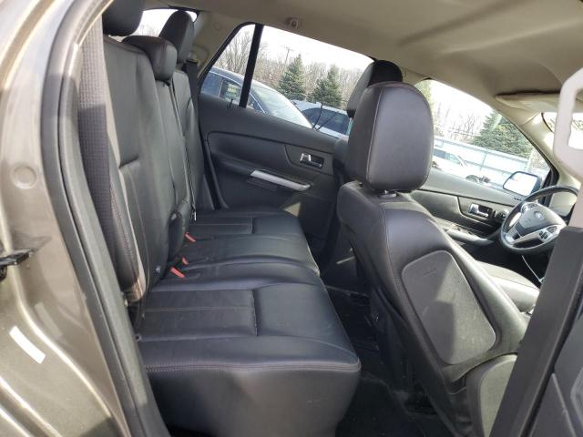 2FMDK4JC2EBA36379 - 2014 FORD EDGE SEL GRAY photo 11