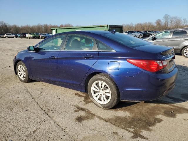 5NPEB4AC6BH017875 - 2011 HYUNDAI SONATA GLS BLUE photo 2