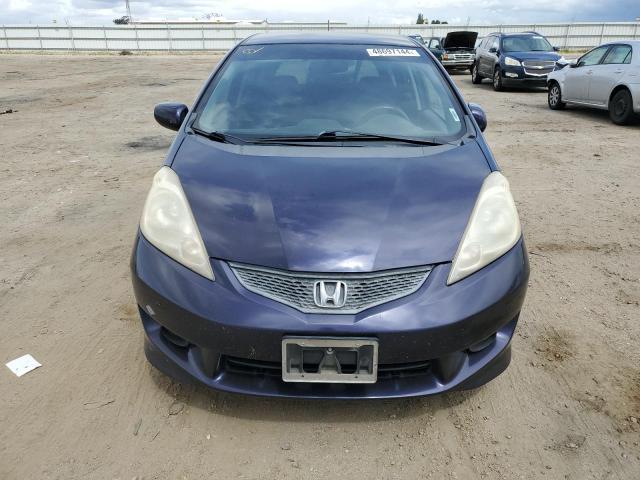 JHMGE8H47AC017138 - 2010 HONDA FIT SPORT PURPLE photo 5