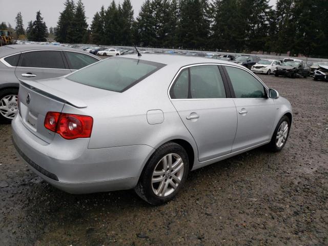 3VWEF71K57M162093 - 2007 VOLKSWAGEN JETTA WOLFSBURG SILVER photo 3