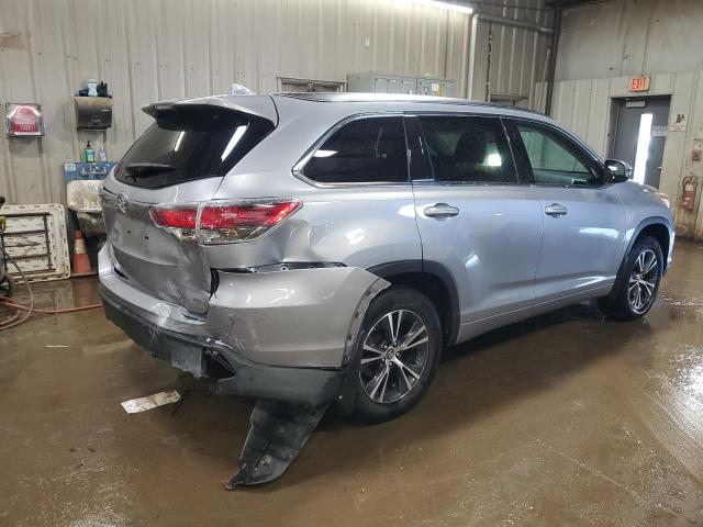 5TDJKRFH9GS276510 - 2016 TOYOTA HIGHLANDER XLE 银色 照片 3