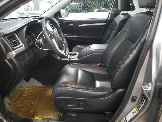 5TDJKRFH9GS276510 - 2016 TOYOTA HIGHLANDER XLE 银色 照片 7