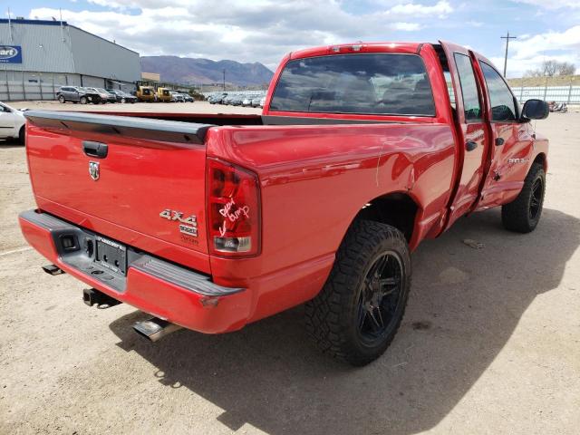 1D7HU18276S650949 - 2006 DODGE RAM 1500 ST RED photo 3