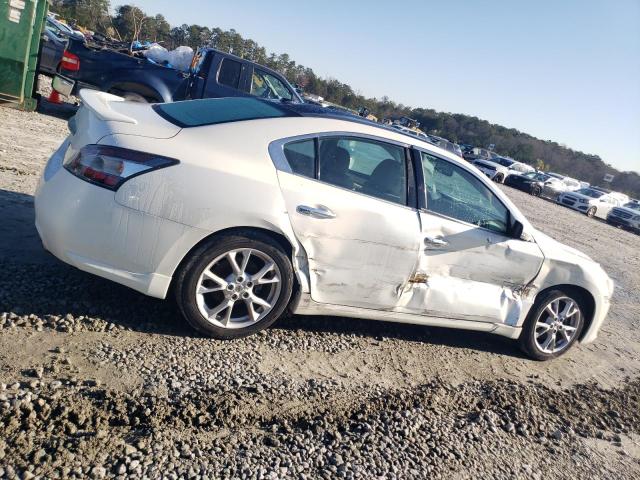 1N4AA5AP5DC824399 - 2013 NISSAN MAXIMA S WHITE photo 3