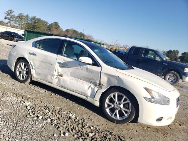 1N4AA5AP5DC824399 - 2013 NISSAN MAXIMA S WHITE photo 4