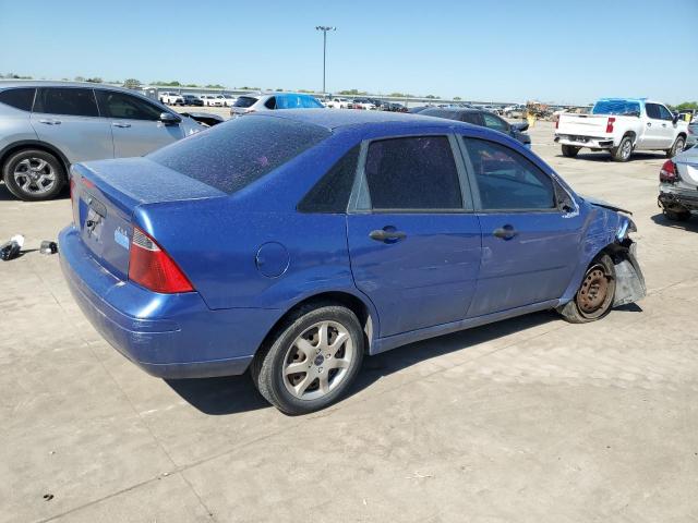 1FAFP34N95W182983 - 2005 FORD FOCUS ZX4 BLUE photo 3