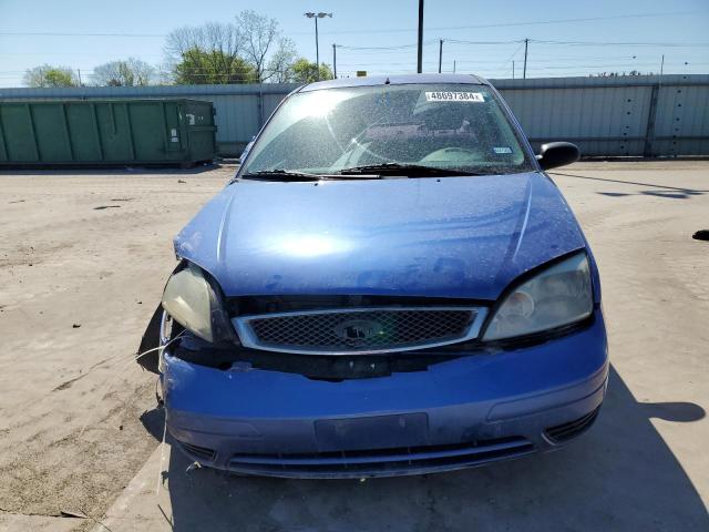 1FAFP34N95W182983 - 2005 FORD FOCUS ZX4 BLUE photo 5