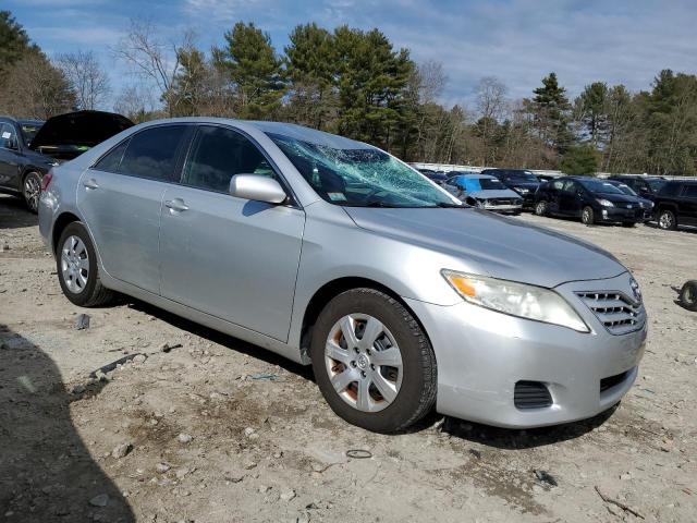 4T4BF3EK1BR216682 - 2011 TOYOTA CAMRY BASE SILVER photo 4