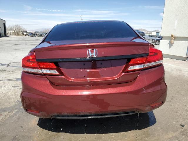 19XFB2F97FE082377 - 2015 HONDA CIVIC EXL MAROON photo 6