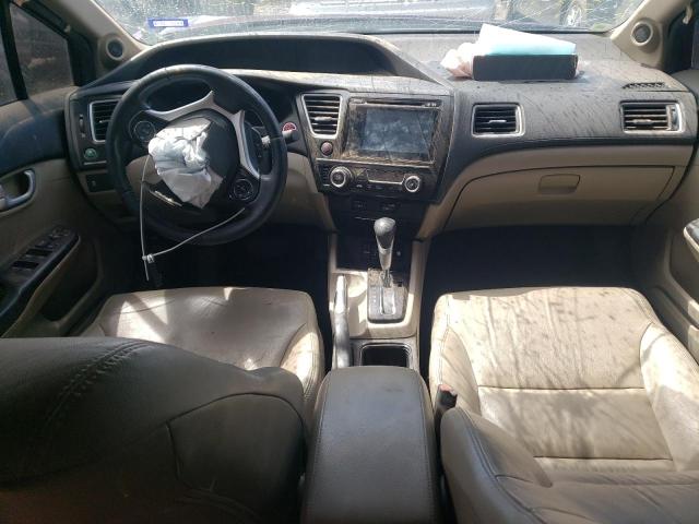 19XFB2F97FE082377 - 2015 HONDA CIVIC EXL MAROON photo 8