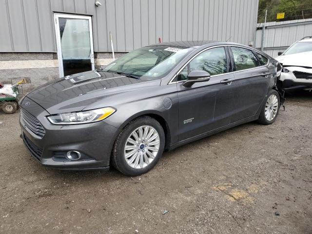 3FA6P0PU7GR230875 - 2016 FORD FUSION SE PHEV GRAY photo 1