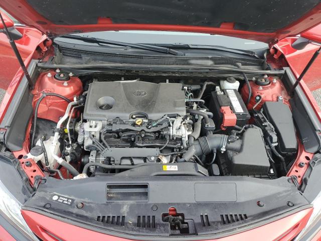 4T1B61HK6KU285832 - 2019 TOYOTA CAMRY XSE RED photo 11