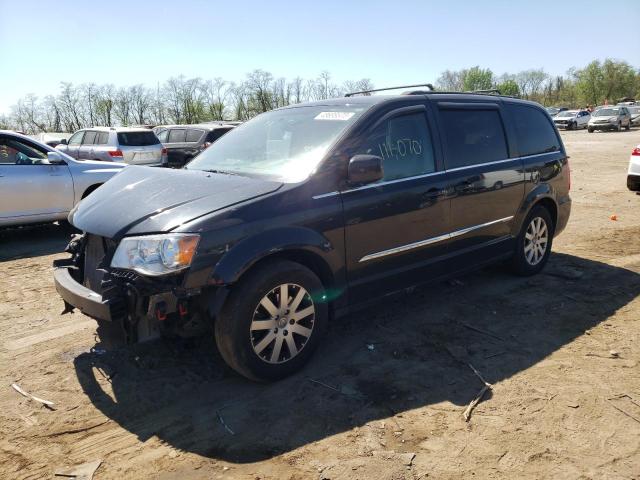 2C4RC1BG4FR620833 - 2015 CHRYSLER TOWN & COU TOURING შავი ფოტო 1