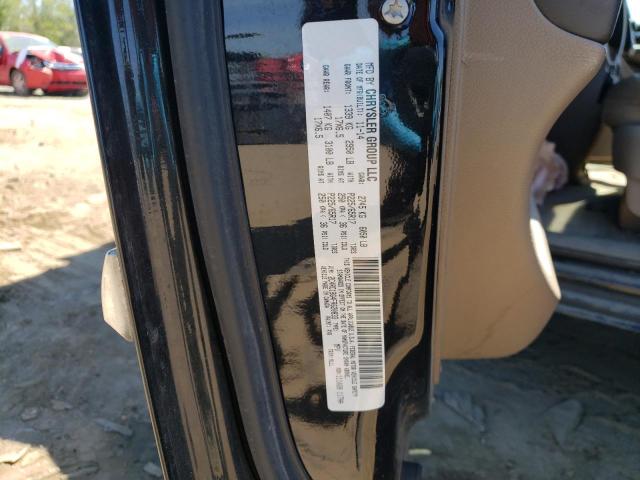 2C4RC1BG4FR620833 - 2015 CHRYSLER TOWN & COU TOURING შავი ფოტო 13