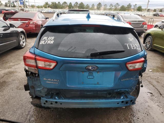 4S3GTAB62J3700938 - 2018 SUBARU IMPREZA PREMIUM BLUE photo 6