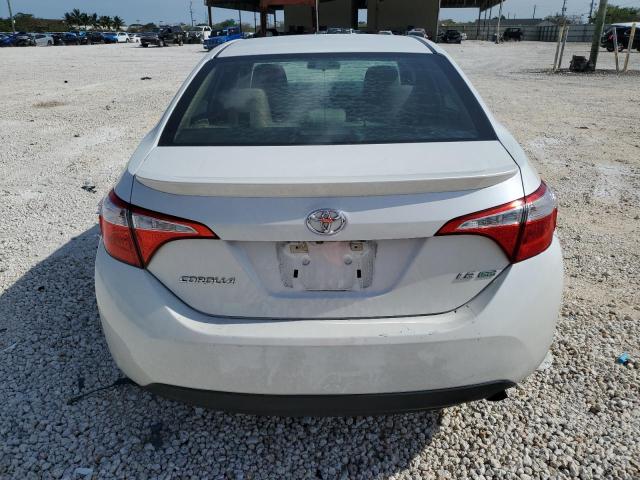 5YFBPRHEXGP418235 - 2016 TOYOTA COROLLA ECO WHITE photo 6