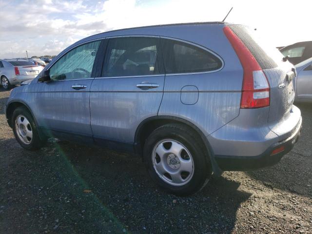 JHLRE38338C027795 - 2008 HONDA CR-V LX TURQUOISE photo 2