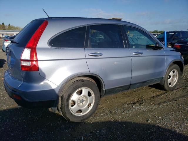 JHLRE38338C027795 - 2008 HONDA CR-V LX TURQUOISE photo 3