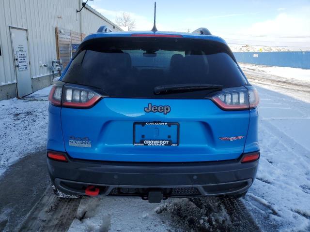 1C4PJMBX8KD433221 - 2019 JEEP CHEROKEE TRAILHAWK BLUE photo 6