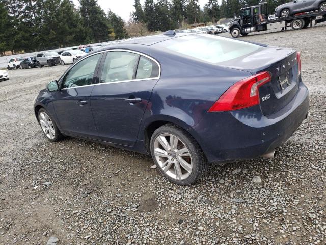 YV1612FS2D2188410 - 2013 VOLVO S60 T5 BLUE photo 2