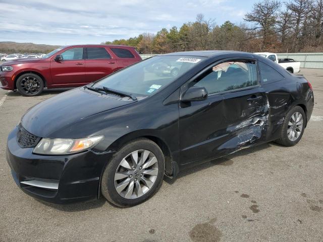 2HGFG12929H521822 - 2009 HONDA CIVIC EXL BLACK photo 1