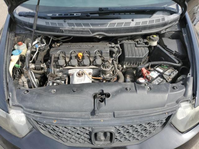 2HGFG12929H521822 - 2009 HONDA CIVIC EXL BLACK photo 11