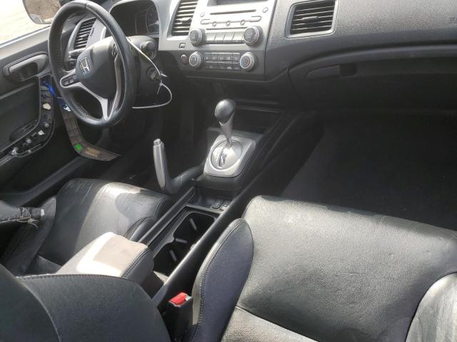 2HGFG12929H521822 - 2009 HONDA CIVIC EXL BLACK photo 8