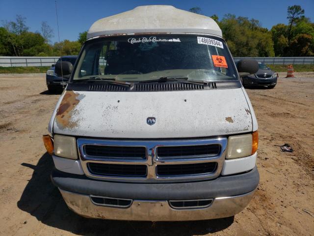 2B6HB11Y7YK109609 - 2000 DODGE RAM VAN B1500 WHITE photo 5