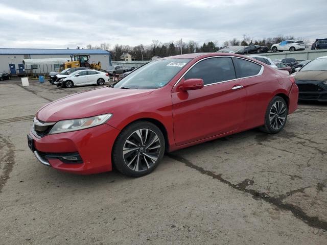 1HGCT1B83GA000464 - 2016 HONDA ACCORD EXL RED photo 1