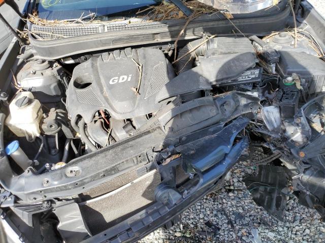 5NPEB4ACXDH639446 - 2013 HYUNDAI SONATA GLS BLUE photo 11