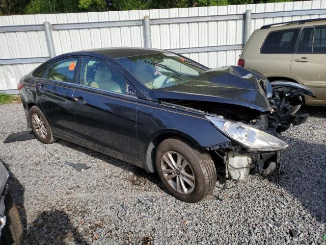 5NPEB4ACXDH639446 - 2013 HYUNDAI SONATA GLS BLUE photo 4