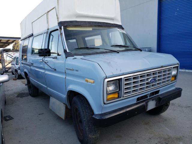 1FTHS34G2JHA37639 - 1988 FORD ECONOLINE E350 SUPER DUTY VAN BLUE photo 4