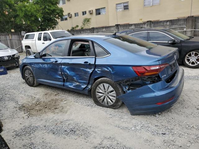 3VWC57BU7KM114064 - 2019 VOLKSWAGEN JETTA S BLUE photo 2