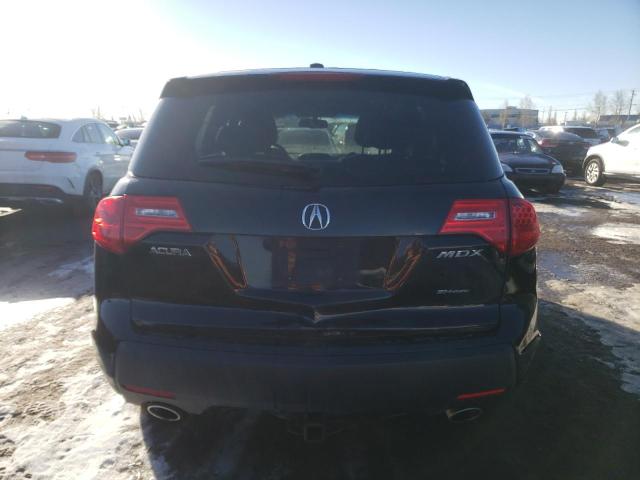 2HNYD28259H006128 - 2009 ACURA MDX BLACK photo 6