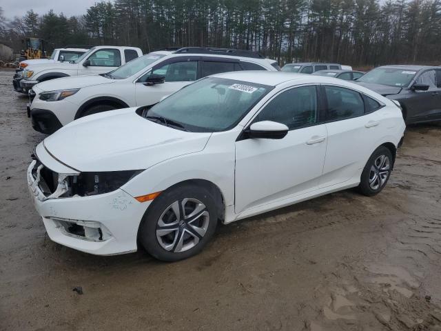 19XFC2F54GE215009 - 2016 HONDA CIVIC LX WHITE photo 1