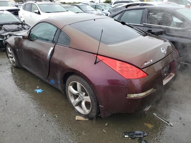 JN1AZ34E16M351747 - 2006 NISSAN 350Z COUPE BURGUNDY photo 2