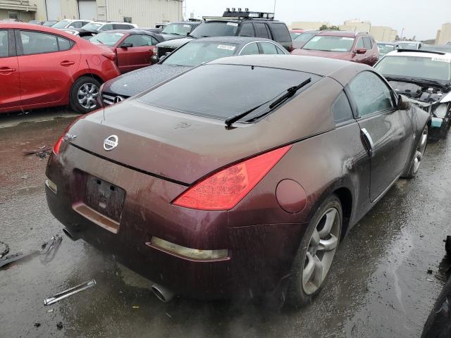 JN1AZ34E16M351747 - 2006 NISSAN 350Z COUPE BURGUNDY photo 3