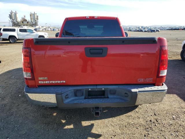 1GTN1TEA1BZ383340 - 2011 GMC SIERRA C1500 RED photo 6