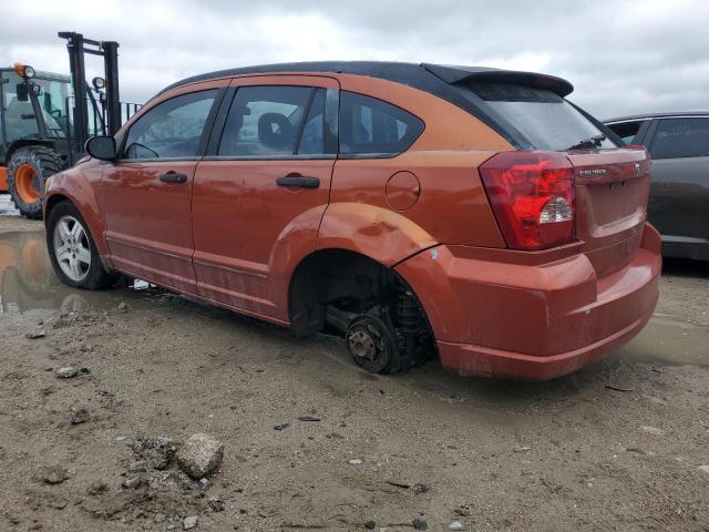 1B3HB48B47D561445 - 2007 DODGE CALIBER SXT ORANGE photo 2