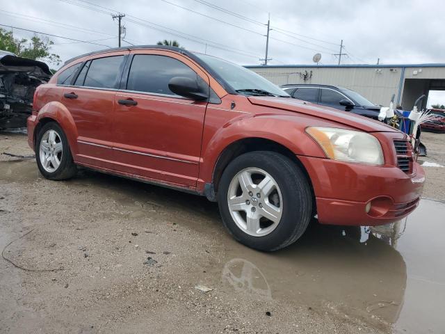 1B3HB48B47D561445 - 2007 DODGE CALIBER SXT ORANGE photo 4