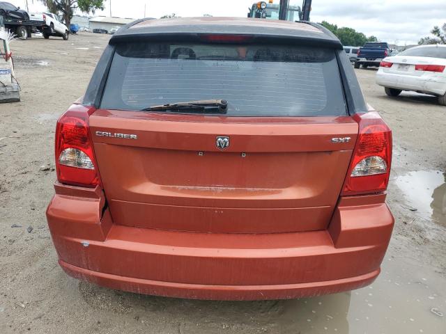 1B3HB48B47D561445 - 2007 DODGE CALIBER SXT ORANGE photo 6