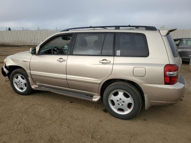 JTEEP21A140061329 - 2004 TOYOTA HIGHLANDER BEIGE photo 2