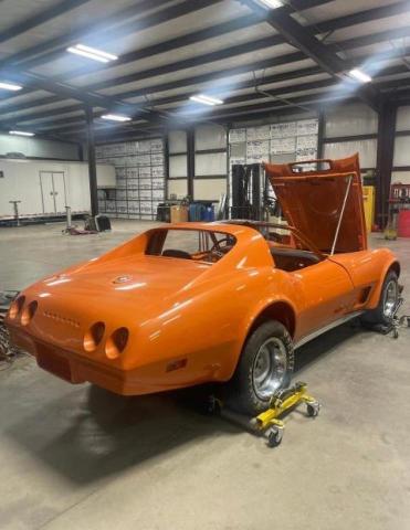 1Z37T4S431466 - 1974 CHEVROLET CORVETTE ORANGE photo 4