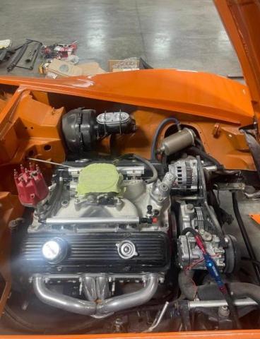 1Z37T4S431466 - 1974 CHEVROLET CORVETTE ORANGE photo 6